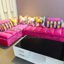 夢軒兒軟體沙發(fā) 用一抹玫紅，為小戶型家居注入品牌質(zhì)感與靈動(dòng)空間